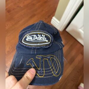 Von Dutch dat hat jeans material